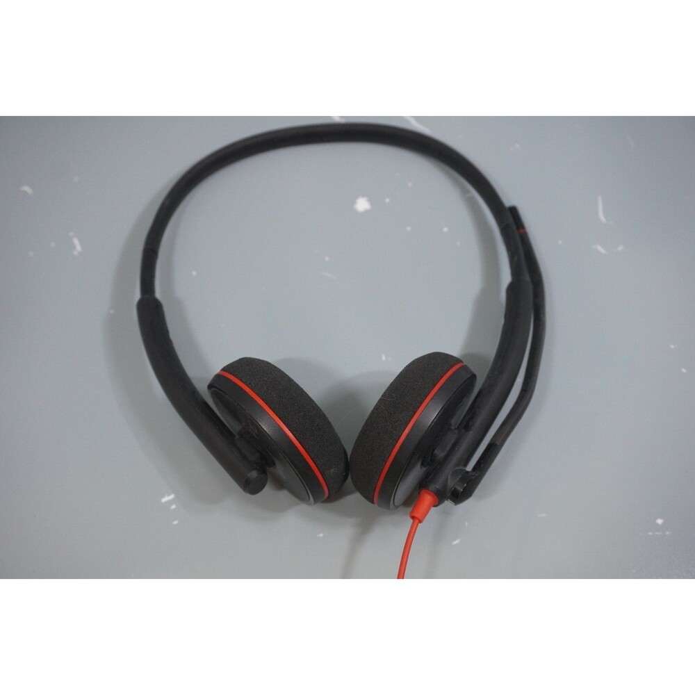 Plantronics Blackwire C3220 Wired Stereo USB Headset with Noise-Cancelling Mic